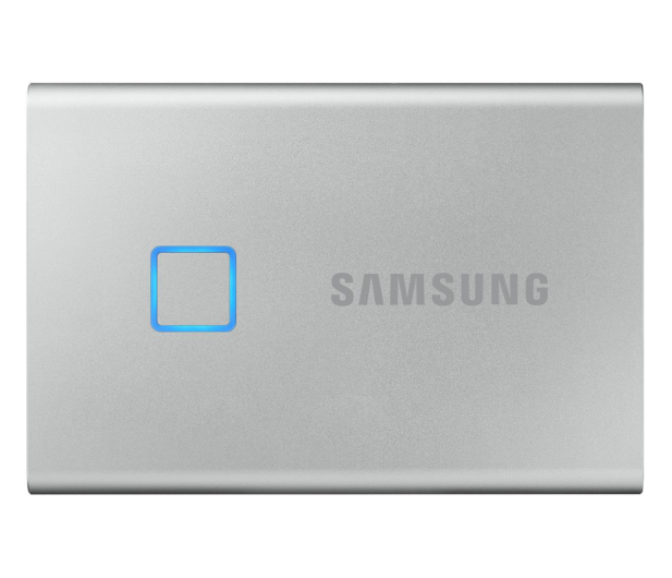 Samsung Portable SSD T7 Touch 1TB USB 3.2 Gen. 2 Srebrny - 541044 - zdjęcie